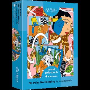 Opakowanie Puzzle 500 Velvet Soft Touch No Pain, No Painting by Anna Rupprecht 37423