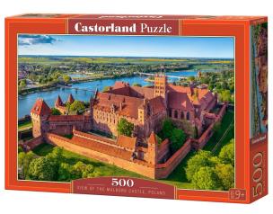 Puzzle 500 View of The Malbork Castle CASTOR. Wydawca: Castorland. Multiszop.pl Opakowanie Puzzle 500 View of The Malbork Castle CASTOR