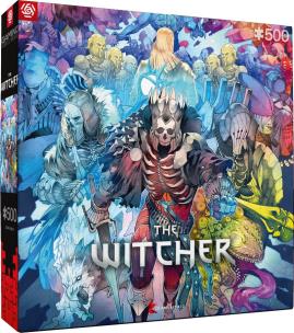 Opakowanie Puzzle 500 Wiedźmin: Monster Faction