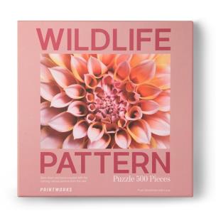 Opakowanie Puzzle 500 Wildlife Pattern Dahlia