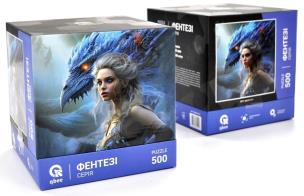 Opakowanie Puzzle 500 Władczyni Smoka