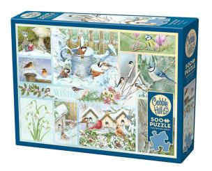 Opakowanie Puzzle 500 Zimowe ptaki G3