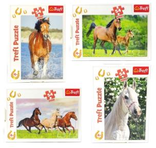 Opakowanie Puzzle 54 mini Świat koni mix
