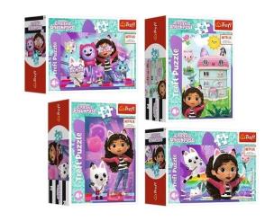 Opakowanie Puzzle 54 mini Z Gabby zawsze jest wesoło TREFL