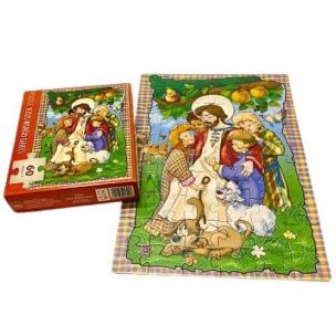 Opakowanie Puzzle 60 - Jezus wśród dzieci