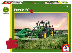 Puzzle 60 John Deere Traktor 6R 185. Wydawca: Schmidt. Multiszop.pl Opakowanie Puzzle 60 John Deere Traktor 6R 185