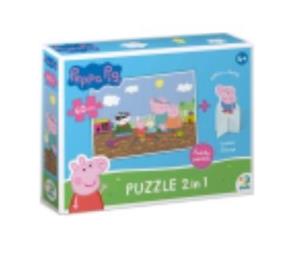 Opakowanie Puzzle 60 Peppa Pig with charater figure