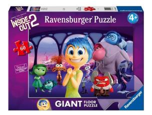 Puzzle 60 W głowie się nie mieści Giant. Wydawca: Ravensburger. Multiszop.pl Opakowanie Puzzle 60 W głowie się nie mieści Giant