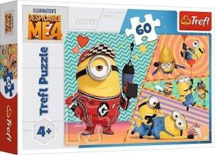 Opakowanie Puzzle 60 Wesołe Minionki TREFL