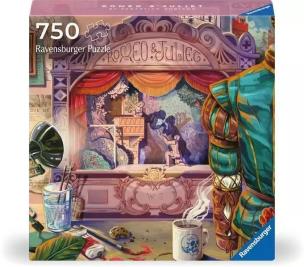 Puzzle 750 Art&Soul Romeo i Julia. Wydawca: Ravensburger. Multiszop.pl Opakowanie Puzzle 750 Art&Soul Romeo i Julia