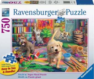 Opakowanie Puzzle 750 Słodcy artyści