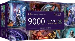Opakowanie Puzzle 9000 Fantasy Creatures Anne Stokes TREFL