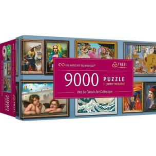 Puzzle 9000 Not So Classic Art Collection TREFL. Wydawca: Trefl. Multiszop.pl Opakowanie Puzzle 9000 Not So Classic Art Collection TREFL