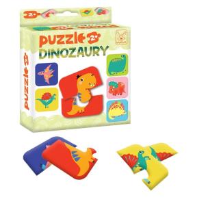 Opakowanie Puzzle Dinozaury 2+