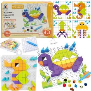 Opakowanie Puzzle DIY mozaika oceanu 128el