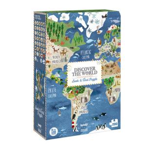 Puzzle dla dzieci, Odkryj Świat Londji. Wydawca: Toyki. Multiszop.pl Opakowanie Puzzle dla dzieci, Odkryj Świat Londji