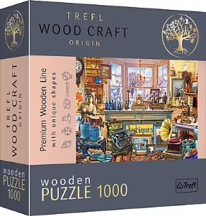 Opakowanie Puzzle drewniane 1000 Sklep z antykami TREFL