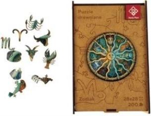 Puzzle drewniane A3 - Zodiak. Wydawca: Panta Plast. Multiszop.pl Opakowanie Puzzle drewniane A3 - Zodiak