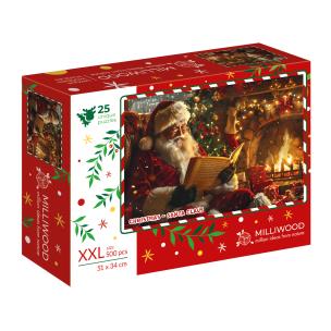 Puzzle drewniane Christmas Santa Claus. Wydawca: ALEXANDER GRY. Multiszop.pl Opakowanie Puzzle drewniane Christmas Santa Claus