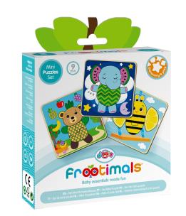 Opakowanie Puzzle drewniane mini Frootimals