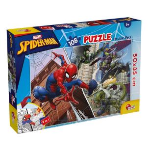 Opakowanie Puzzle dwustronne 108 Marvel Spiderman