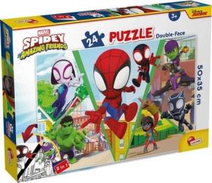 Opakowanie Puzzle dwustronne PLUS Spidey Let's Challenge