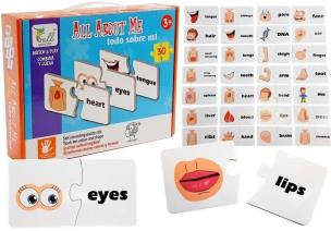 Opakowanie Puzzle edukacyjne części ciała 30el