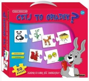 Opakowanie Puzzle edukacyjne Czyj to obiadek? ABINO
