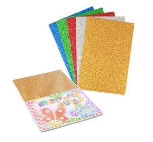 Opakowanie Puzzle kreatywne brokat MIX kolorów 20x30