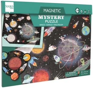Opakowanie Puzzle magnetyczne i gra 2w1 Kosmos