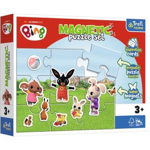 Opakowanie Puzzle magnetyczne Zabawny świat Binga TREFL