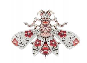 Opakowanie Puzzle Metalowe Model 3D - Broszka Pszczoła