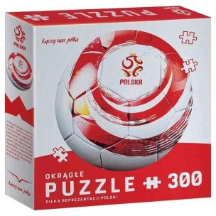 Opakowanie Puzzle okrągłe 300 PZPN - piłka