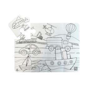 Puzzle Pojazdy Funny Mat STRIGO. Wydawca: Strigo. Multiszop.pl Opakowanie Puzzle Pojazdy Funny Mat STRIGO