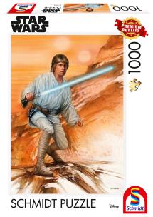 Puzzle PQ 1000 Star Wars: Luke Skywalker. Wydawca: G3. Multiszop.pl Opakowanie Puzzle PQ 1000 Star Wars: Luke Skywalker