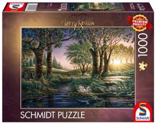 Puzzle PQ 1000 Terry Redlin Magia Poranka G3. Wydawca: Schmidt. Multiszop.pl Opakowanie Puzzle PQ 1000 Terry Redlin Magia Poranka G3