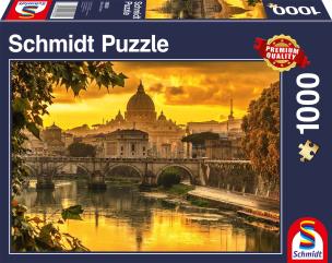 Opakowanie Puzzle PQ 1000 Zachód słońca w Rzymie G3