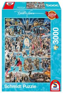 Opakowanie Puzzle PQ 3000 Renato Casaro Hollywood XXL G3