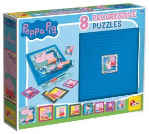 Opakowanie Puzzle progresywne Świnka Peppa 25