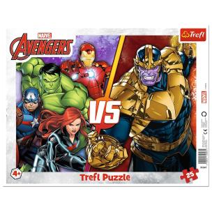Opakowanie Puzzle ramkowe 25 Drużyna Avengers TREFL