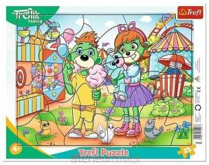 Opakowanie Puzzle ramkowe 25 Rodzinny dzień TREFL