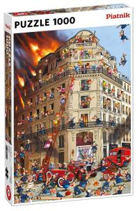 Opakowanie Puzzle Ruyer Straż Pożarna 1000