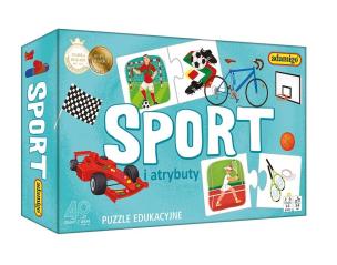 Opakowanie Puzzle Sport i atrybuty