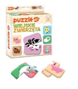 Opakowanie Puzzle Wiejskie Zwierzęta 2+