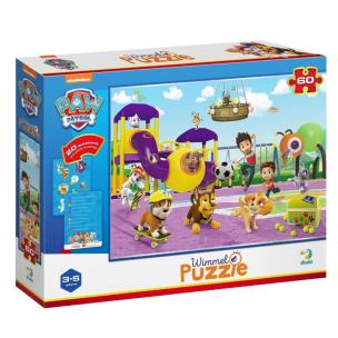 Puzzle Wimmel 60 Psi Patrol Na spacerze. Wydawca: Dodo. Multiszop.pl Opakowanie Puzzle Wimmel 60 Psi Patrol Na spacerze