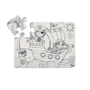Puzzle Wyspa Piratów Funny Mat STRIGO. Wydawca: Strigo. Multiszop.pl Opakowanie Puzzle Wyspa Piratów Funny Mat STRIGO