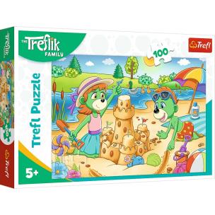 Opakowanie Puzzle100 Dzień Treflików TREFL