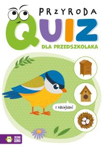 Okładka książki Quiz dla przedszkolaka. Przyroda