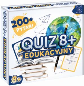 Quiz Edukacyjny 8+. Wydawca: Kangur. Multiszop.pl Opakowanie Quiz Edukacyjny 8+
