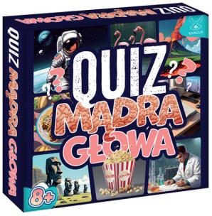 Quiz Mądra Głowa. Wydawca: Kangur. Multiszop.pl Opakowanie Quiz Mądra Głowa